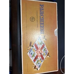 Vintage 1964 SelRight Parcheesi Gold Seal Edition Board Game 100% Complete